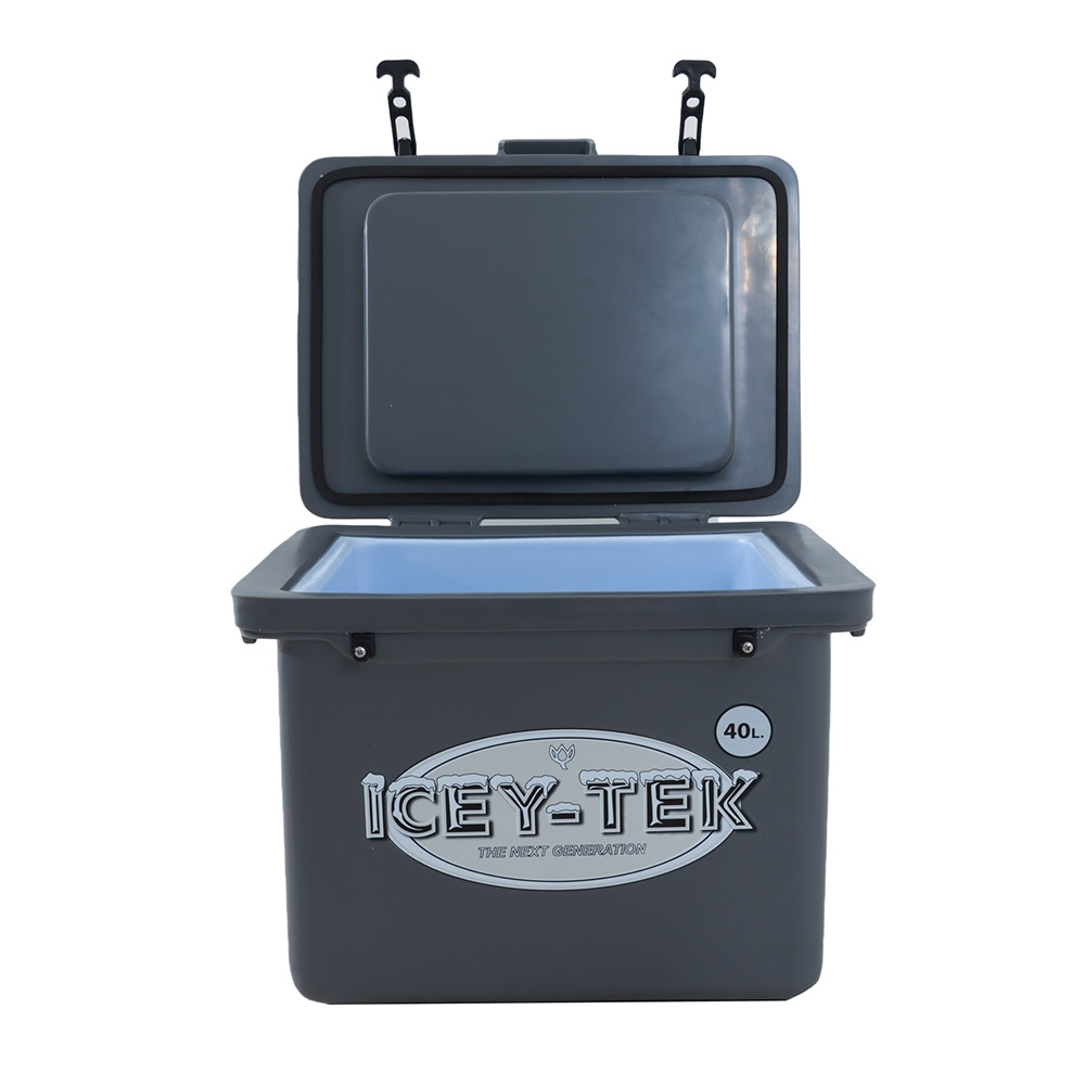 Icey-Tek Cube Chilly Bin Cooler Grey 40L