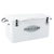 Icey-Tek Long Chilly Bin Cooler with Split Lid 90L White