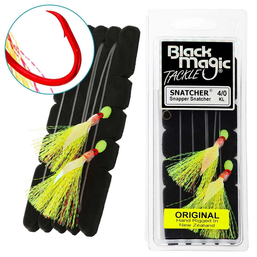 Black Magic Snapper Snatcher Flasher Rig 4/0 Black Magic Snapper Snatcher Flasher Rig 4/0