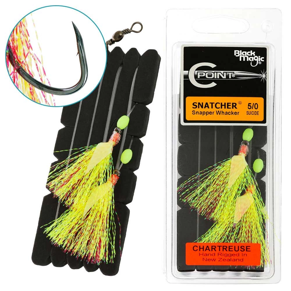 Black Magic Snapper Whacker Flasher Rig Black Magic Snapper Whacker Flasher Rig