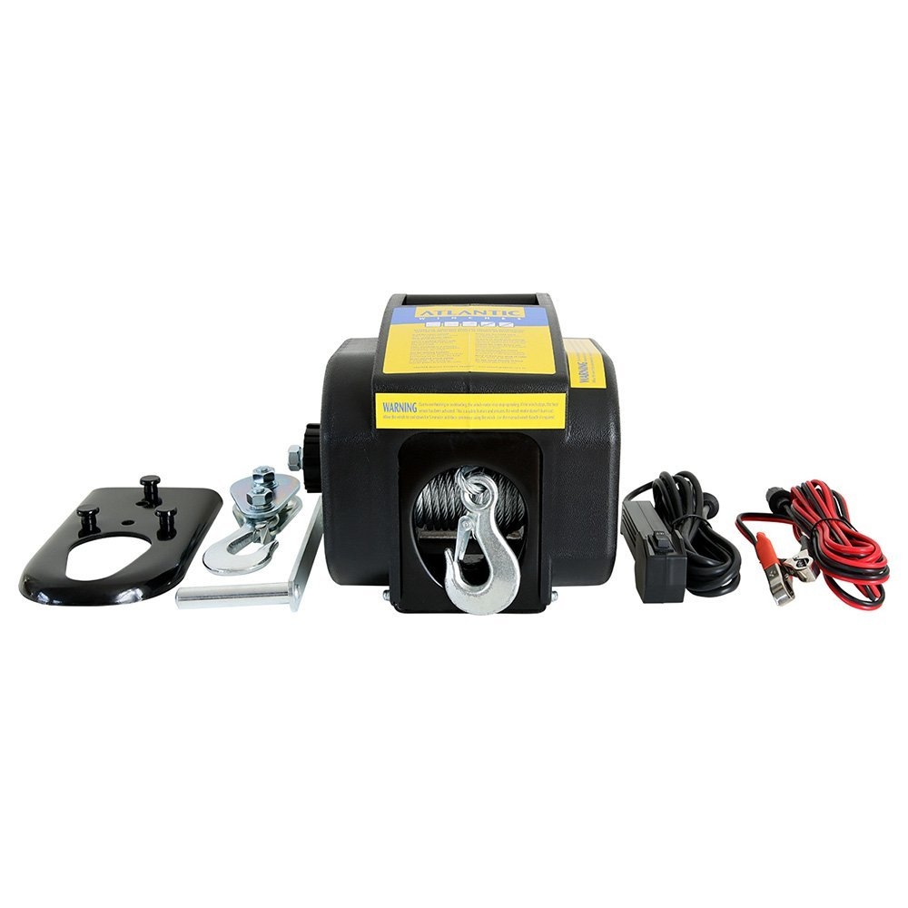 Atlantic Cadet Electric Trailer Winch with Remote 900kg / 2000lb
