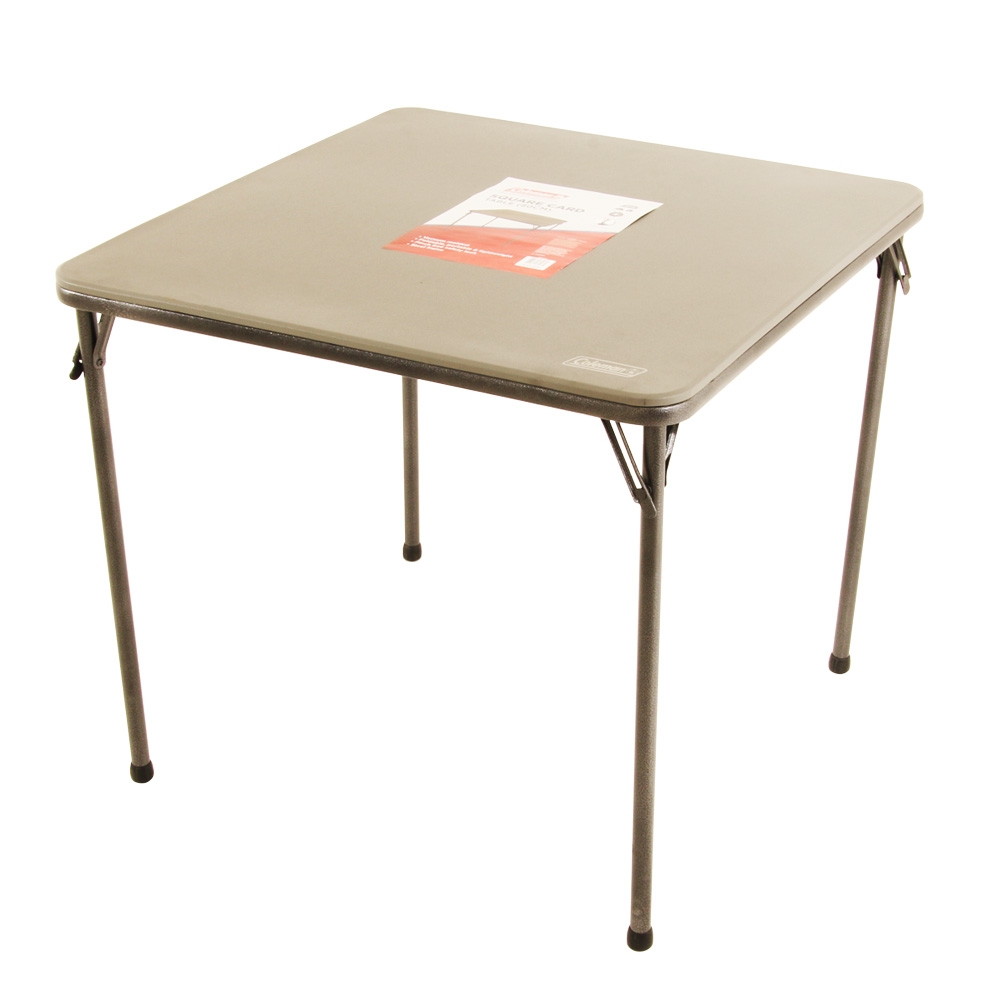 Coleman Square Card Table 80cm