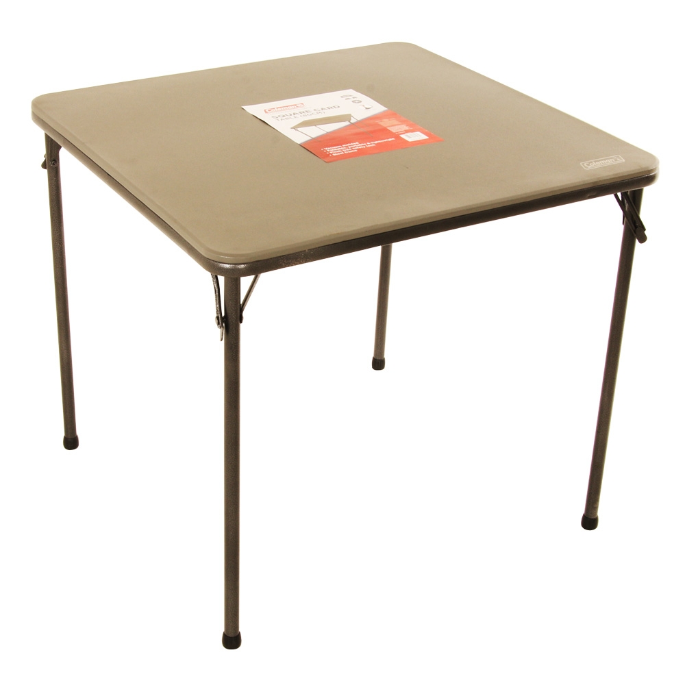 Coleman Square Card Table 80cm