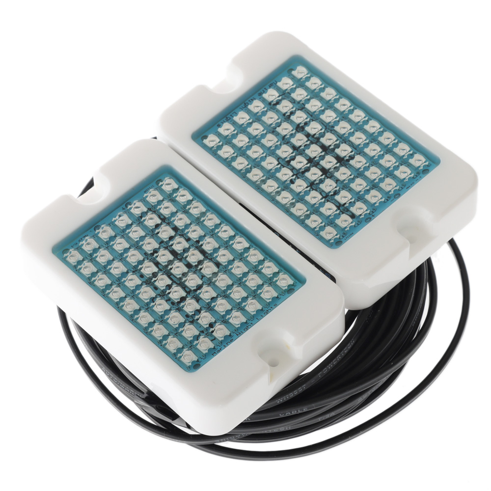 Marine Night Lights 63 LED Underwater Boat Lights 2040lm Blue