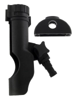 Adjustable Plastic Rod Holder Black Thumbnail Adjustable Plastic Rod Holder Black
