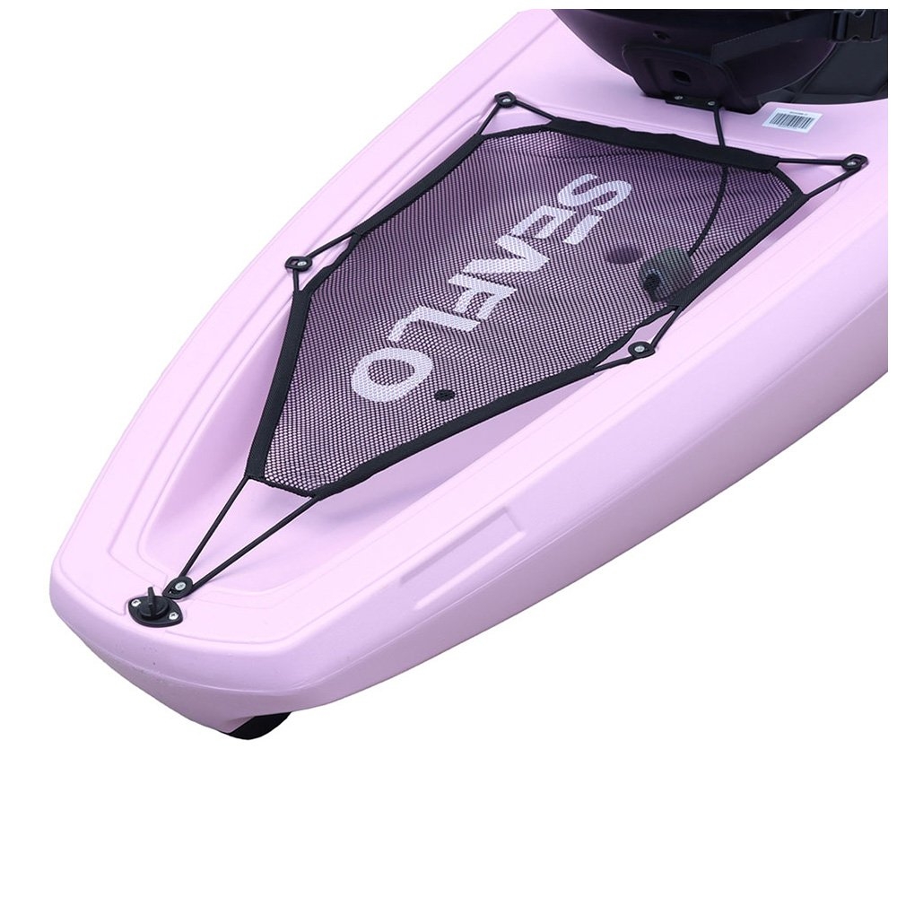 Seaflo Pukaki Adult Kayak with Paddle and Leash 8ft 8in Pink Sakura