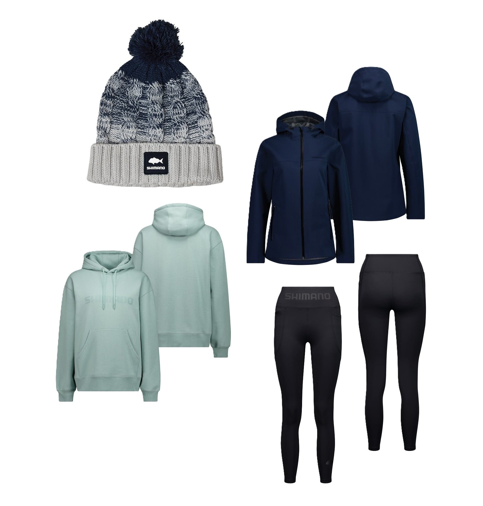 Shimano Ocean Blues Womens 4-Piece Clothing Pack