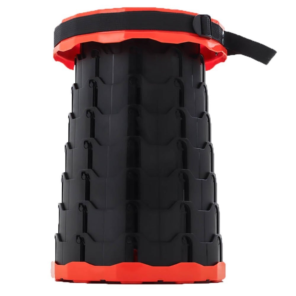 Venturer Portable Collapsible Camping Stool with Padded Foam Cushion / Carry Bag