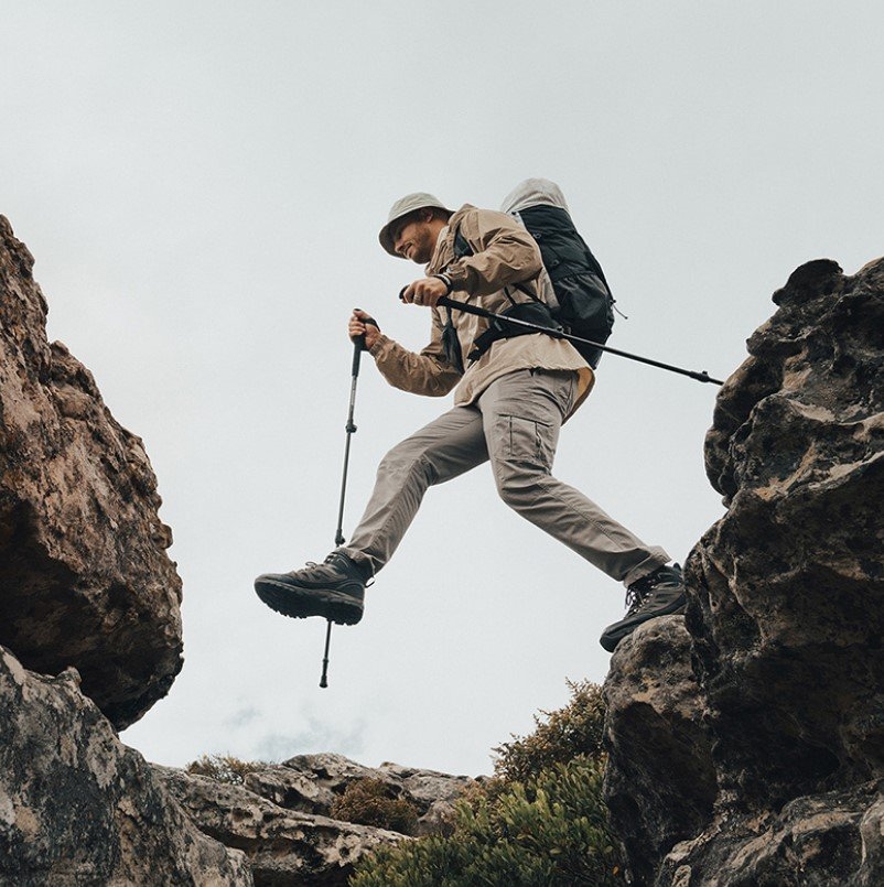 Naturehike ST03 Aluminium Trekking Pole Grey 61-135cm