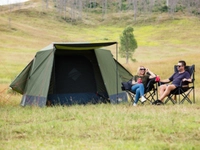 OZtrail Roamer Steel Lumbar Folding Camping Chair Thumbnail OZtrail Roamer Steel Lumbar Folding Camping Chair