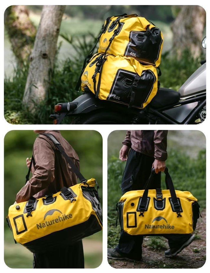 Naturehike Waterproof Travel Duffel Bag 60L