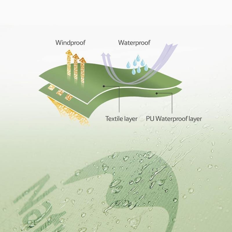 Naturehike Opalus Tunnel 3-Person Tent 20D Green