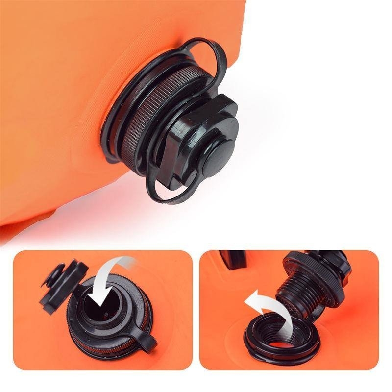 Naturehike High-Vis Inflatable Floating Dry Bag 28L Orange