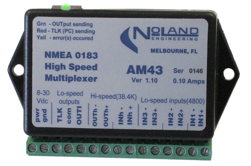 NoLand AM43 Hi-Speed 4 Channel 0183 Multiplexer