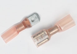 Ancor 16-14G Male Heat Shrink Disconnect Blue 100PC