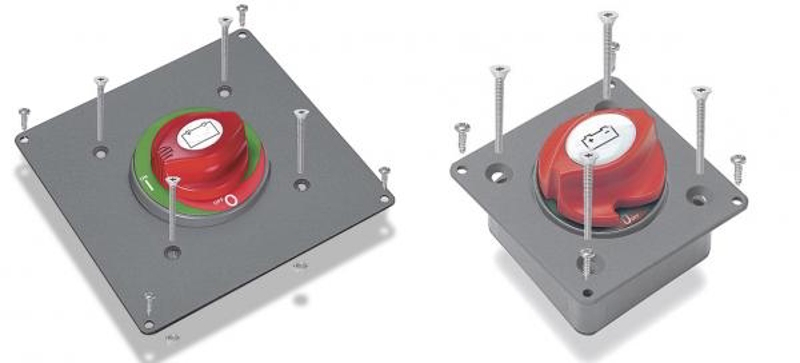 Single Recessed Mounting Plate For 701