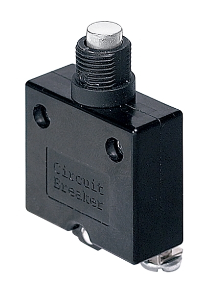 BEP CLB Series Push Reset Thermal Circuit Breaker with Washers and Boot 15A