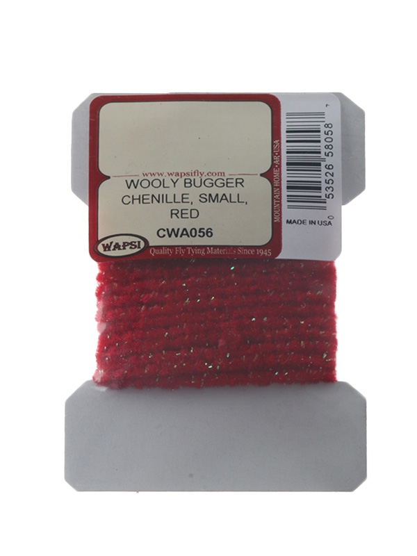 Wapsi Woolly Bugger Chenille Red S