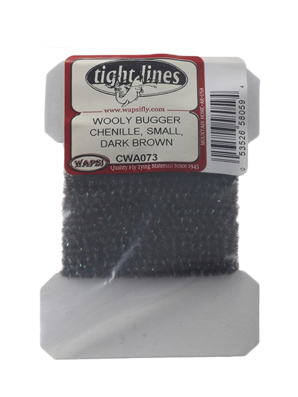 Wapsi Woolly Bugger Chenille Dark Brown S