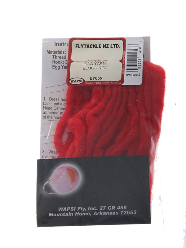 Wapsi Egg Yarn Blood Red