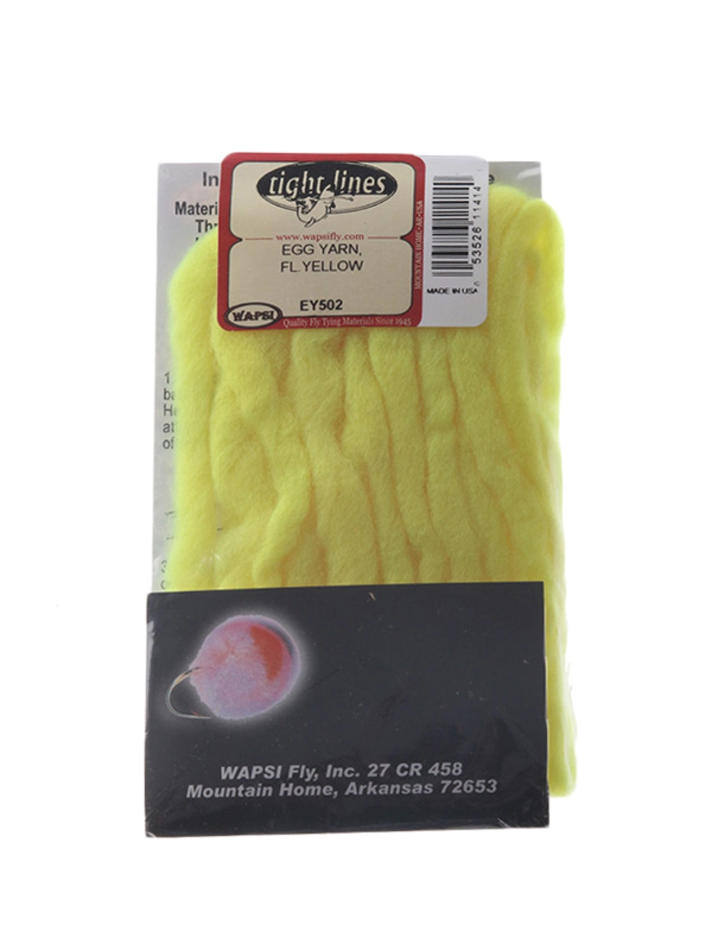 Wapsi Egg Yarn Fluoro Yellow