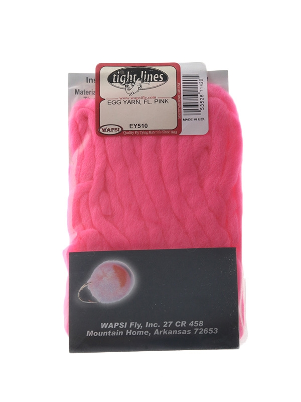 Wapsi Egg Yarn Fluoro Pink