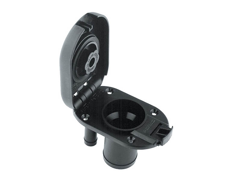 Perko 1319 Vented Filler for 1 1/2inch Hose - Straight Neck