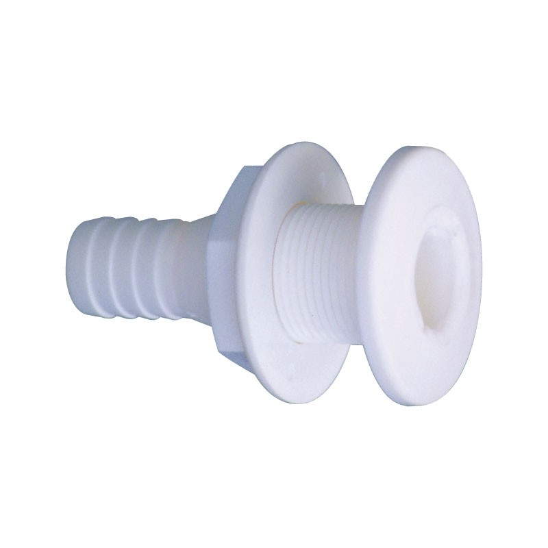 Marine Town Plastic Skin Fitting 38mm / 1 1/2inch