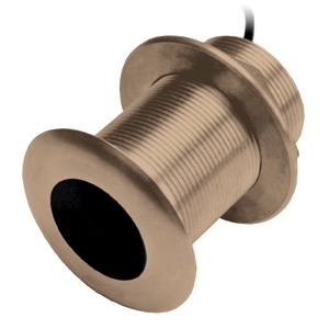 Garmin Bronze Thru-Hull Mount Transducer with Depth and Temperature (20° tilt) - Airmar B619