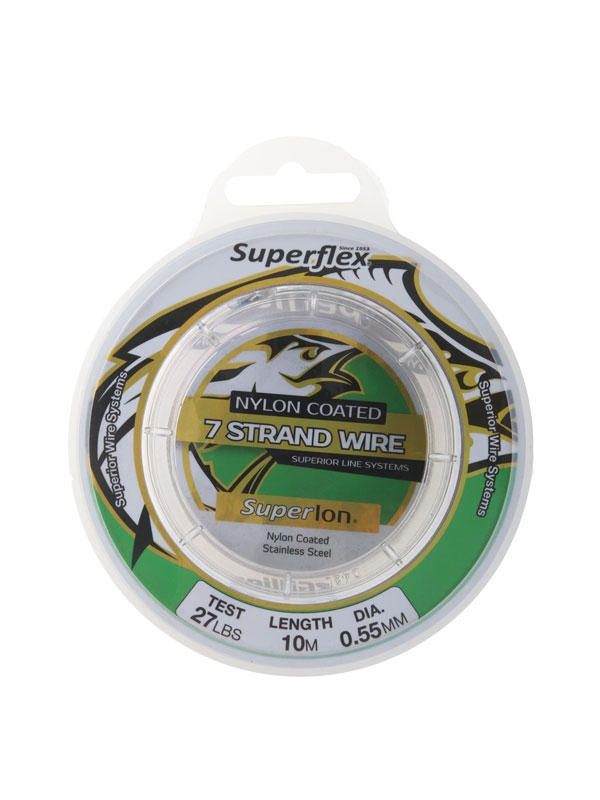 Superflex Superlon 10m 0.55mm 27lb