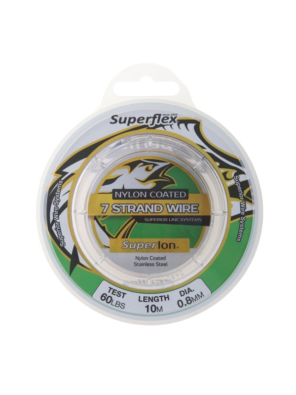Superflex Superlon 10m 0.80mm 60lb