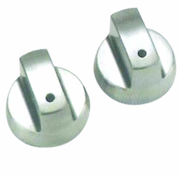 Gasmate BBQ Control Knobs Chrome Qty 2