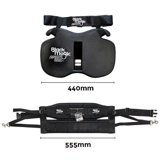 Black Magic Equalizer Set - Standard Gimbal Belt and Harness - Broken Zip
