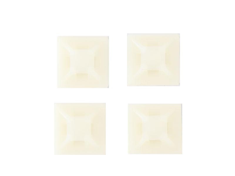 Adhesive Cable Tie Mounts 21mm 10 Pack