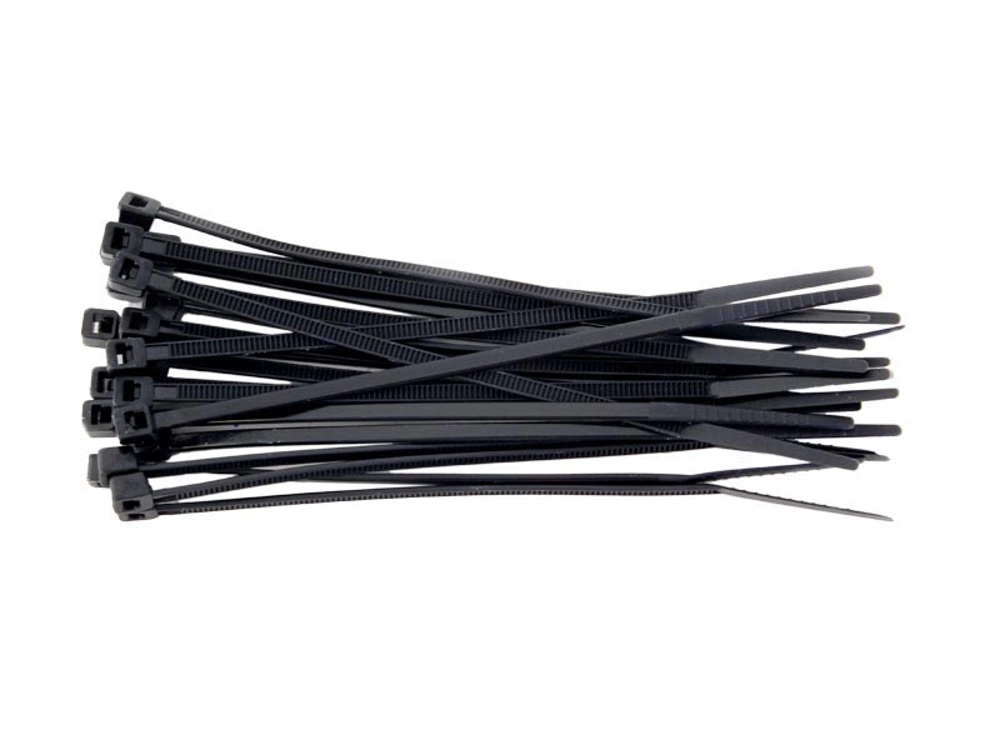 Cable Tie 100mm x 2.5mm Black Qty 20 Cable Tie 100mm x 2.5mm Black Qty 20
