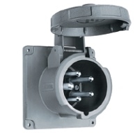 Hubbell M5100B9R Inlet 100A