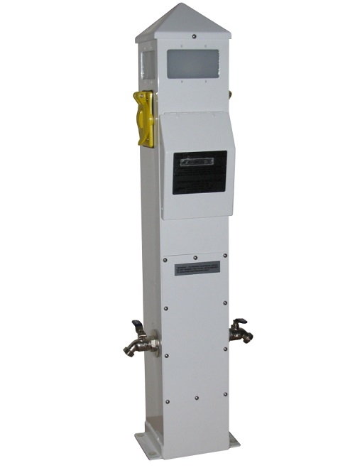 International Dock SPC-36-2T Slim Line Dockside Electrical Pillar