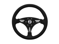 Luisi Manta Steering Wheel 355mm Black Thumbnail Luisi Manta Steering Wheel 355mm Black