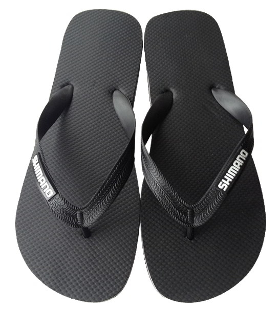 Shimano Jandals Black with Logo on Strap US9