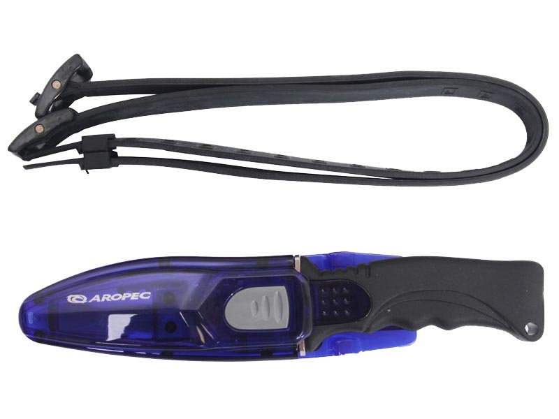 Aropec Jade Stainless Dive Knife Blue 11cm