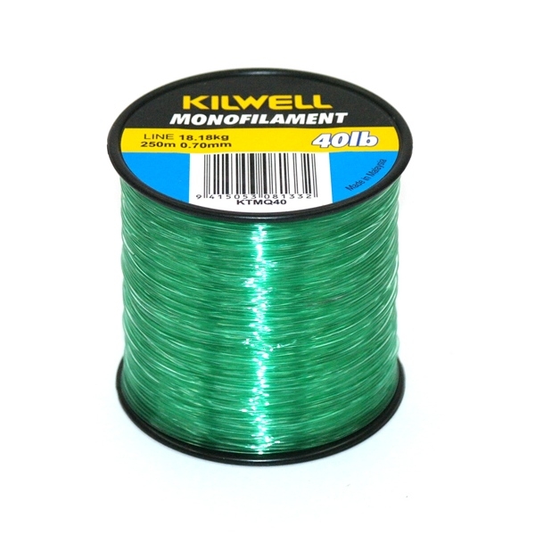 Kilwell Monofilament 1/4lb Spool 40lb 250m