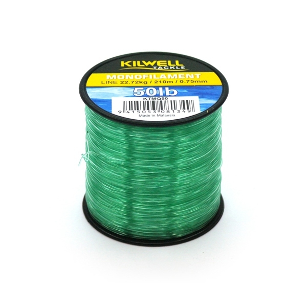 Kilwell Monofilament 1/4lb Spool 50lb 246m