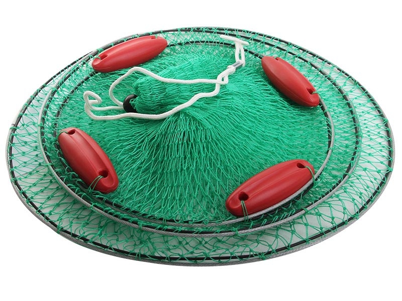 Live Bait Stainless Cage with Floats 55 x 75cm