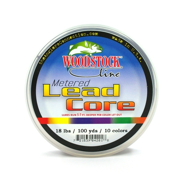 Woodstock Lead Core Line 100yd 18lb