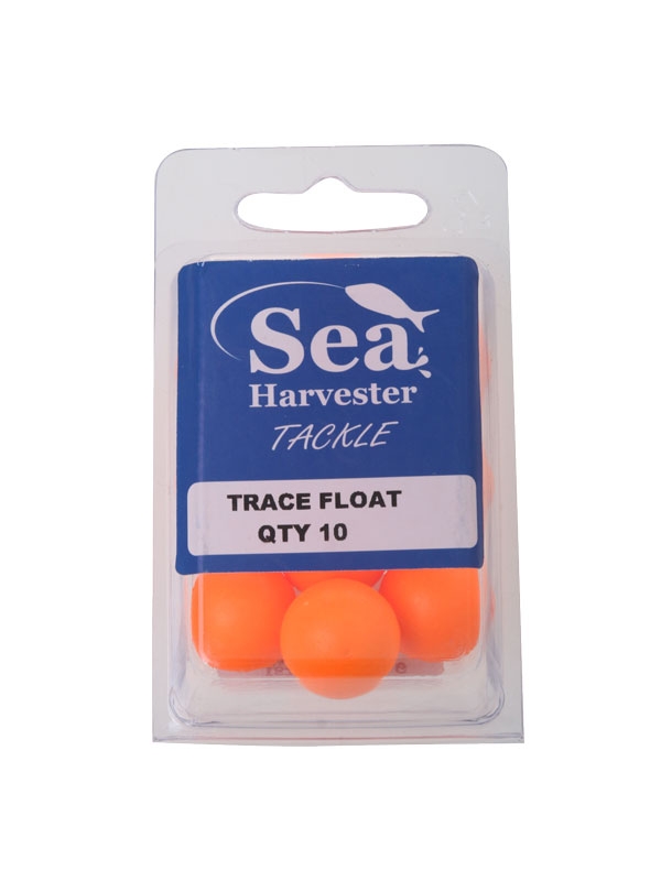 Sea Harvester Trace Float Orange 20mm Qty 10
