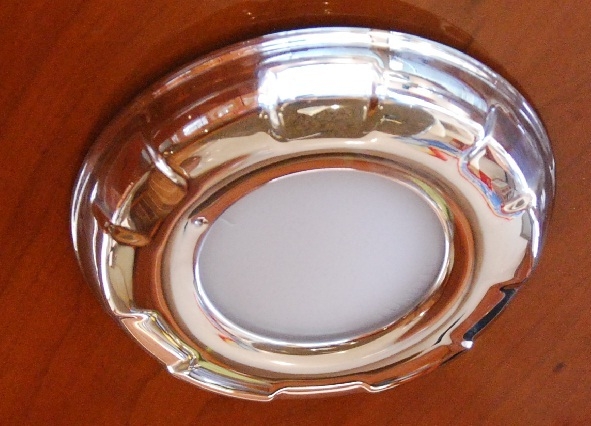 Lumitec Aurora LED Dome Light Stainless Finish - White/Red