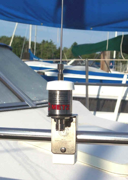 Metz MANTA-6 Stainless Steel VHF Antenna