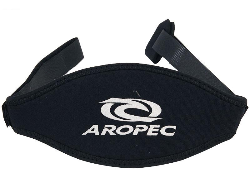 Aropec Neoprene Dive Mask Strap 5mm Black