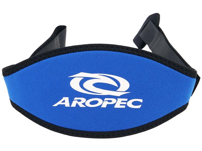 Aropec Neoprene Dive Mask Strap Blue