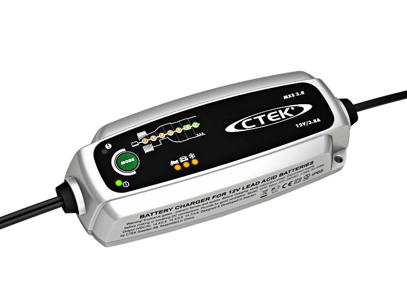 CTEK MXS 3.8 12V 3.8A 7-Stage Battery Charger